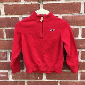 Vineyard vines red sweater 2T